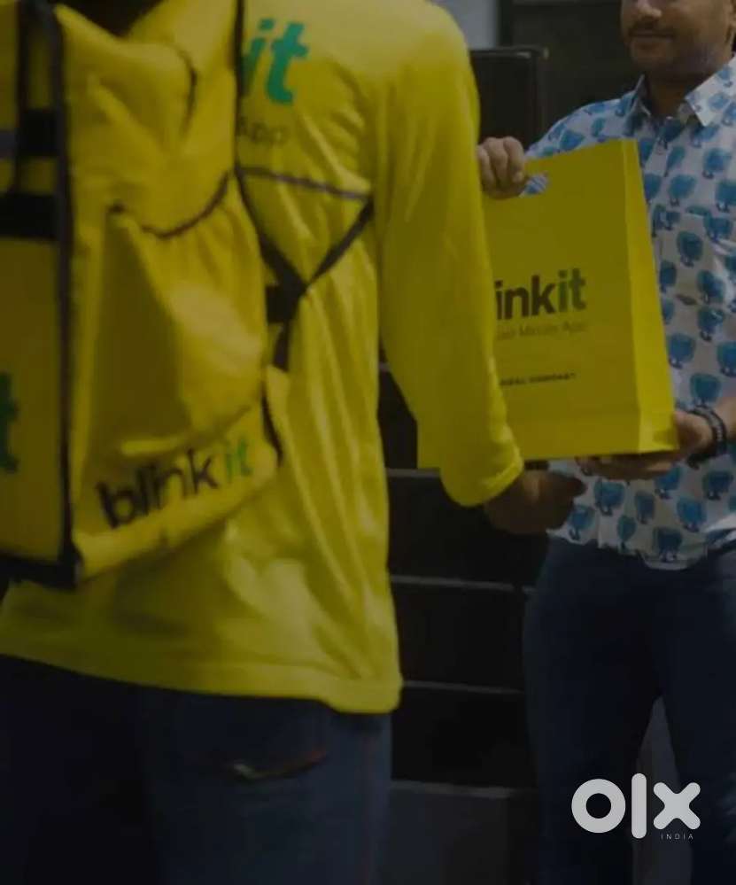 Blinkit grocery delivery job work in your free time