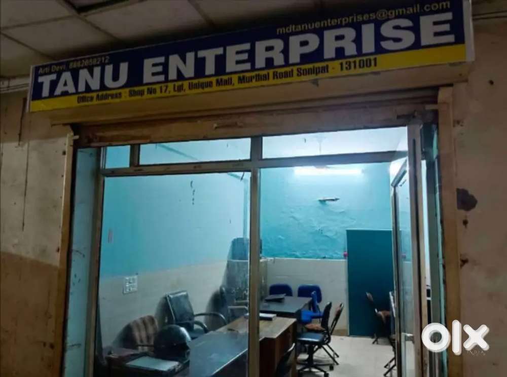 Shop for sale in unique mall Sonipat