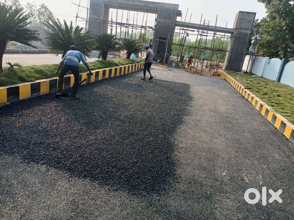 Premium gated community Residential plots with loan fac in Bhogapuram