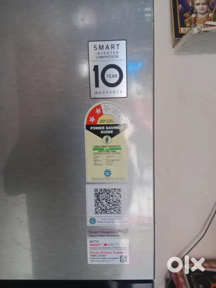 Lg fridge  double door top model