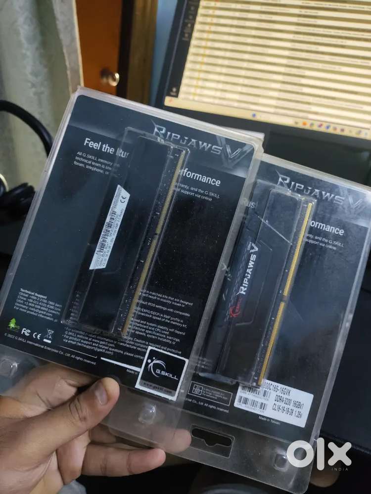 GSKILL gaming Ripjaws 8×2 ram kit 3200mhz