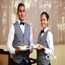 Restaurant bar supplier Room service man