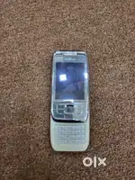 Nolia E66 Sliderwhite steel body keypad Vintage Phone used condi..