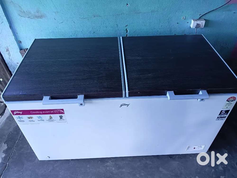 band new 3 month old godrej refrigerator 5 star for shop