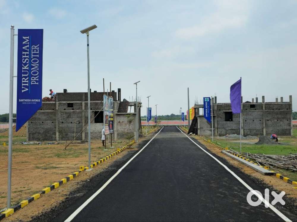 On Road Approved Plots For Sale Location Madurantagam