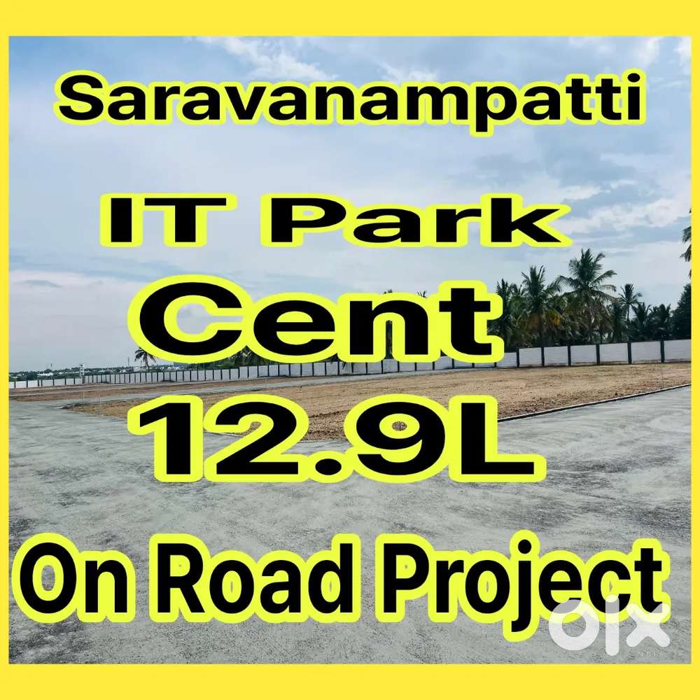 Residential Plots For Sales At Saravanampatti IT Park