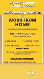 WORK FROM HOME