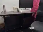 Computer table with office chair