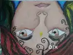 Drawing of radha