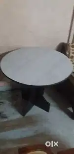 5 seater sofa to round table two chair