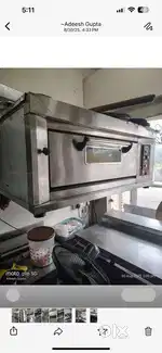 Oven for pizzas
