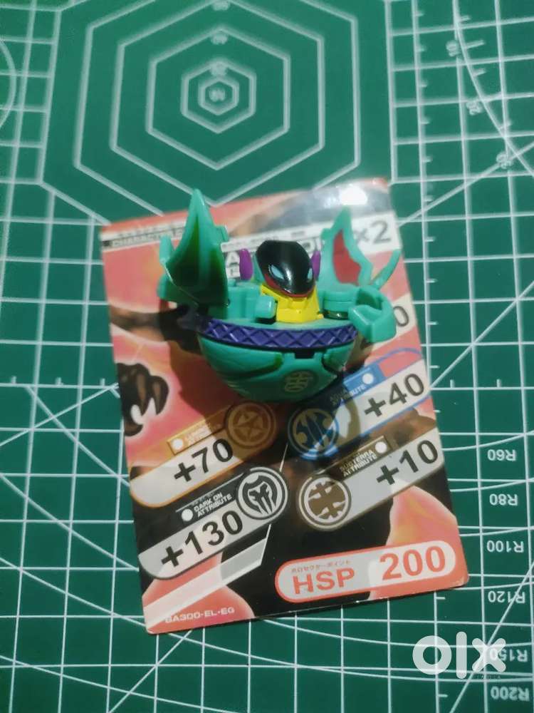Bakugan Ventus Diablos and Angelo Rare Bakugan