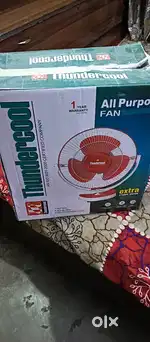 Table fan new box paking