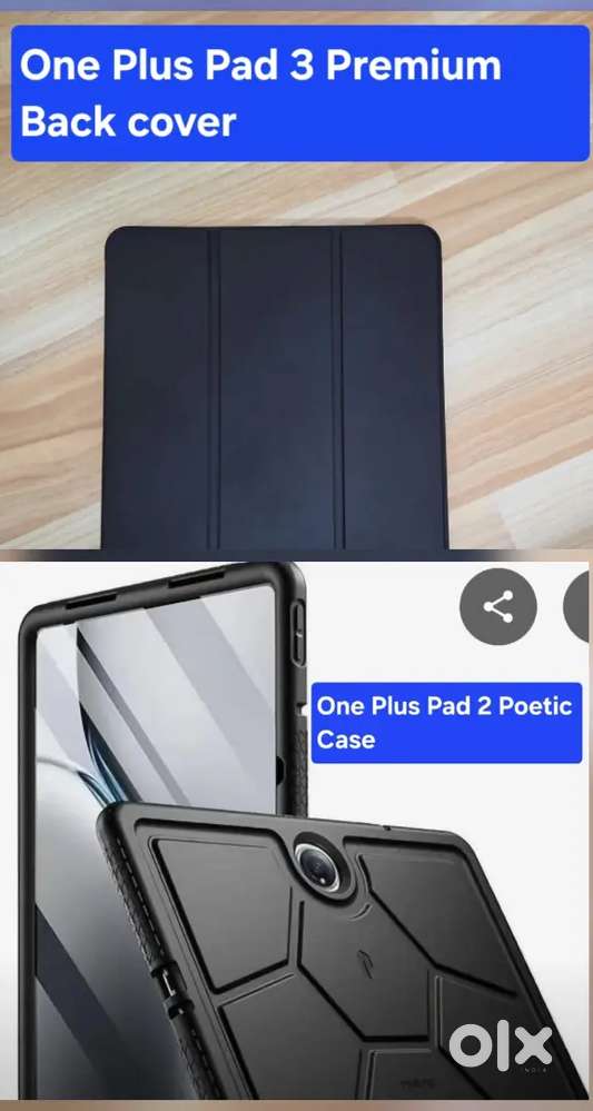 One Plus Pad 2 cover and One Plus Pad 3 cover for sale