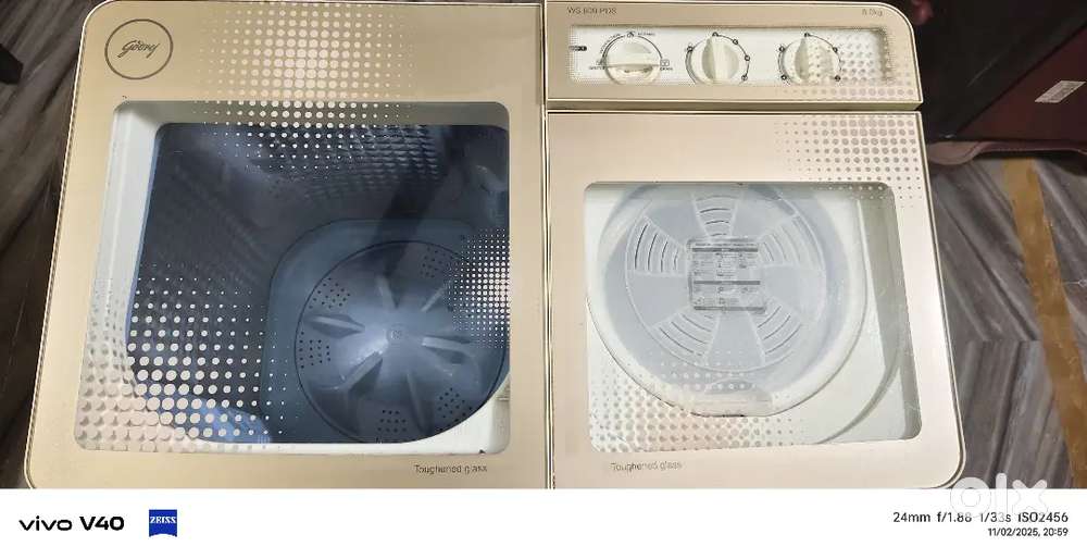 Godrej Semi Automatic washing machine new condition