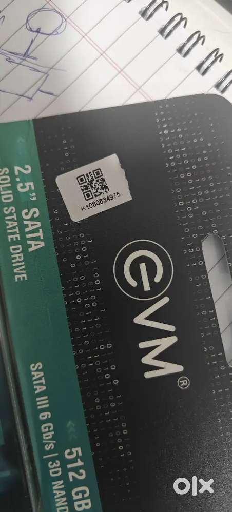 EVM 512 GB SSD available with enclosure