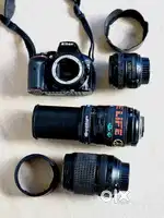 Nikon D5300 with 3 lenses excellent condition