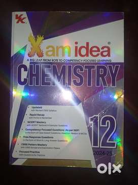 XamIdea Physics & Chemistry Book Class XII