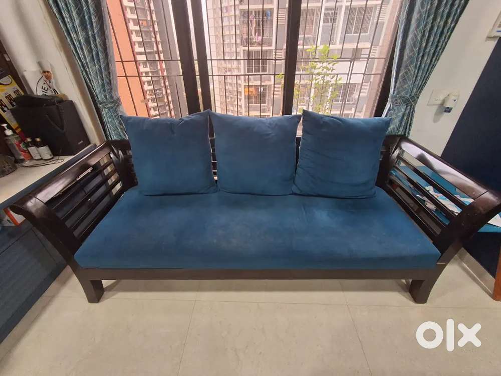 Sofa set mango wood