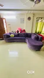 L shaped sofa