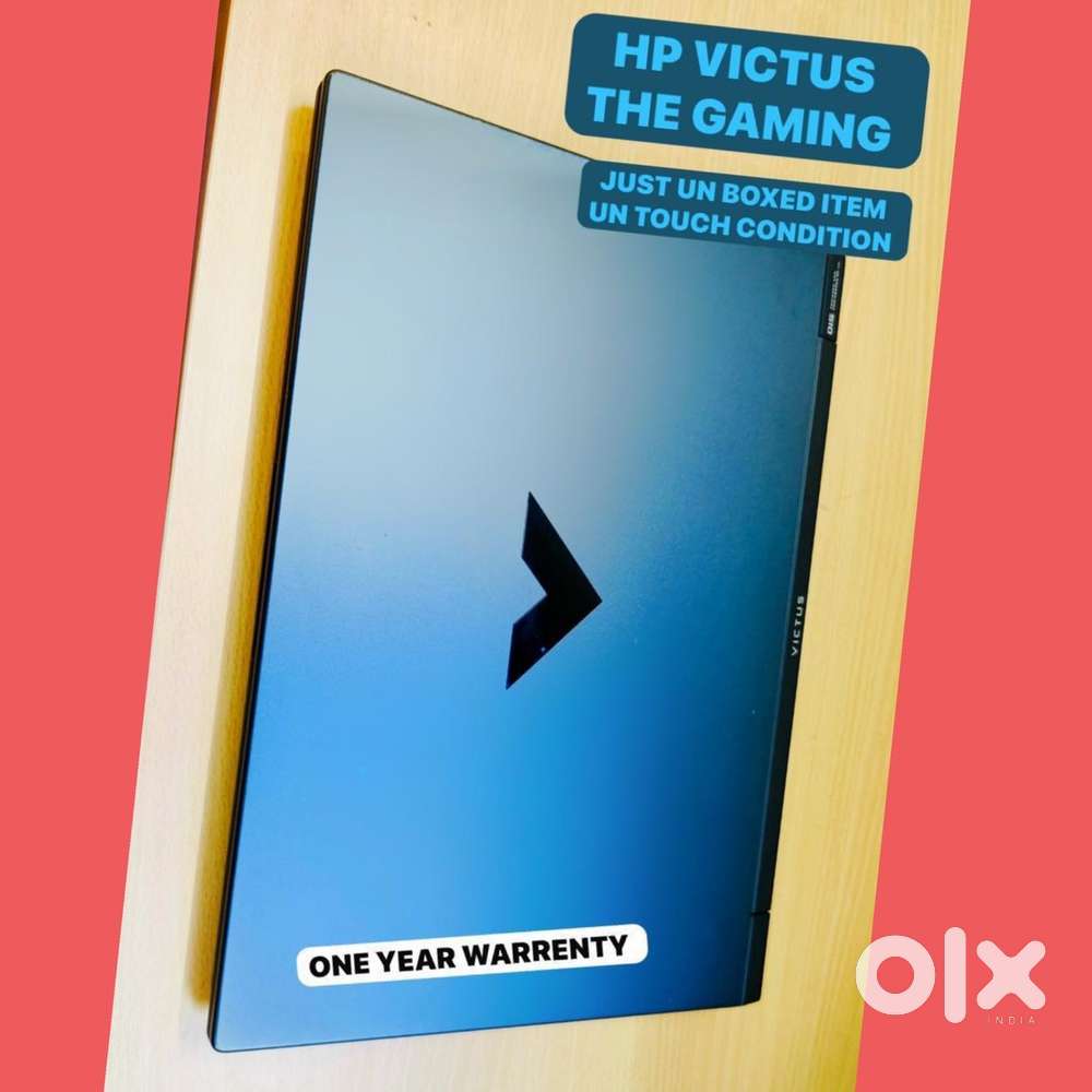 VICTUS JUST UN BOXED ONE YEAR BRAND WARRENTY GAMING LAPTOP