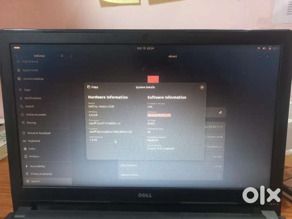 Dell Inc Vostro 3558
