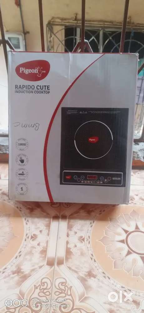 Panasonic induction 1800 Wat Big size new pic Black colour no used