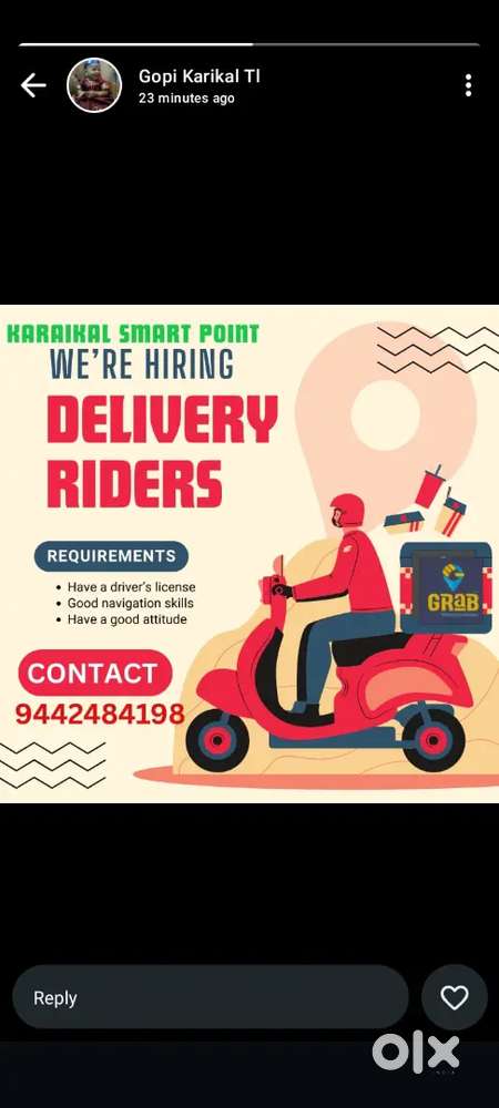 Delivery executive
