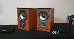 Polk audio audiophile grade heavy bookshelf speakers
