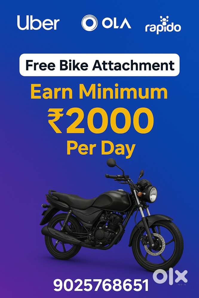 uber Bike Attachment Available – Join & Earn