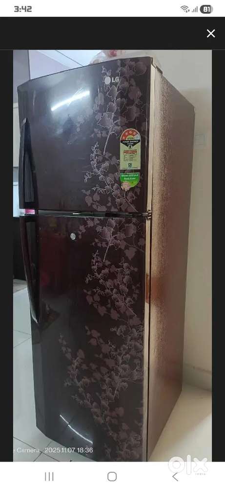 LG 4 star 240 Ltrs double door fridge for sale