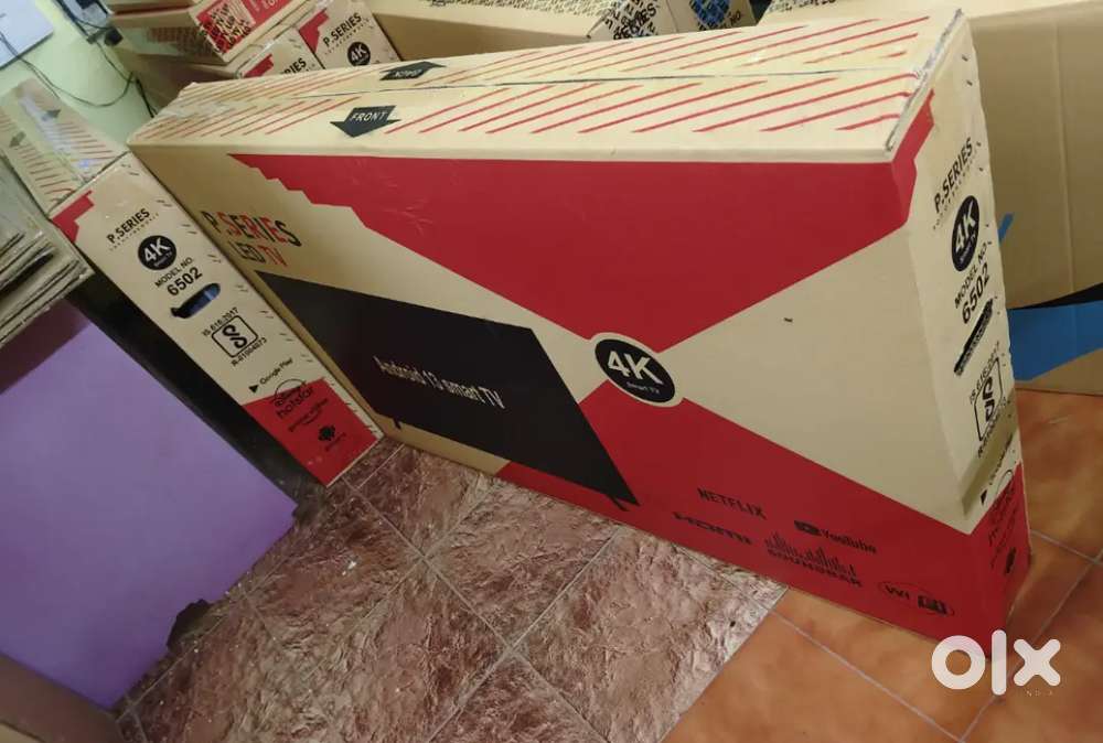 UHD Sony 55'' Android Smart Led TV Voice Remote