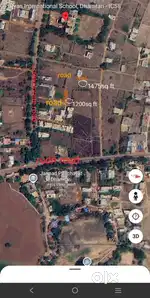 Collectorate road se 50m se bhi kam duri me plot h,, brokers duur rahe