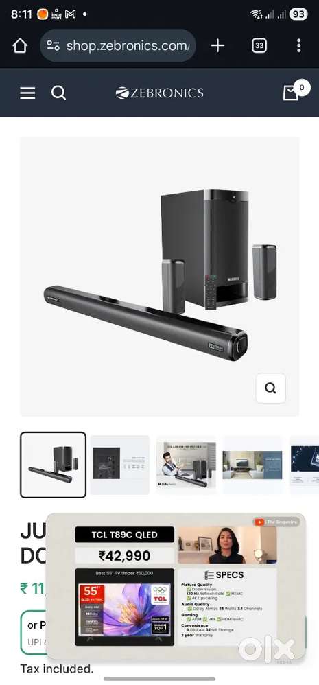 Zebronics zeb juke bar9400 pro 5.1