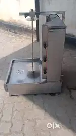 Auto Rotation, 3 burner Shawarma Machine
