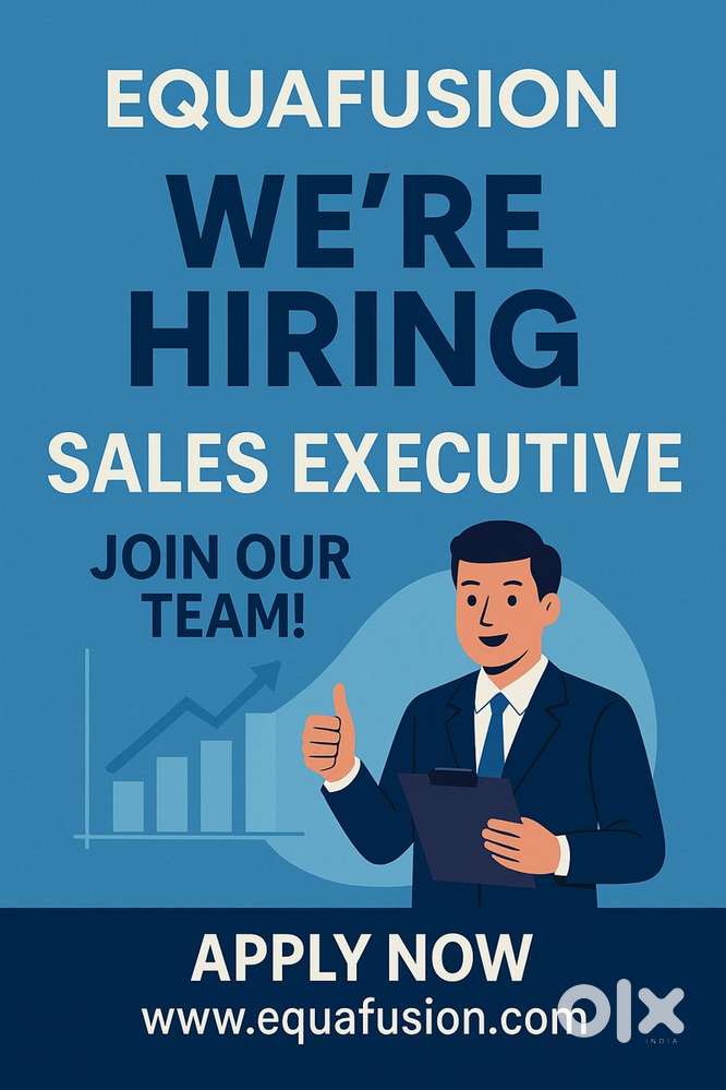 ales Executive Required – Equafusion IT Company