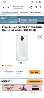 Oppo A5 2020 4gb 64