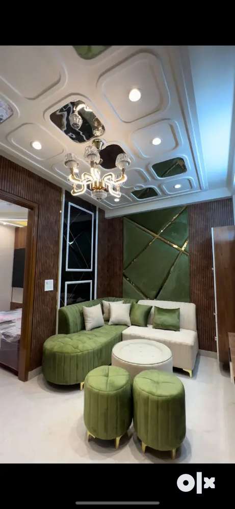2bhk semi furnished spacious Luxury flat At Rama Park prime location.