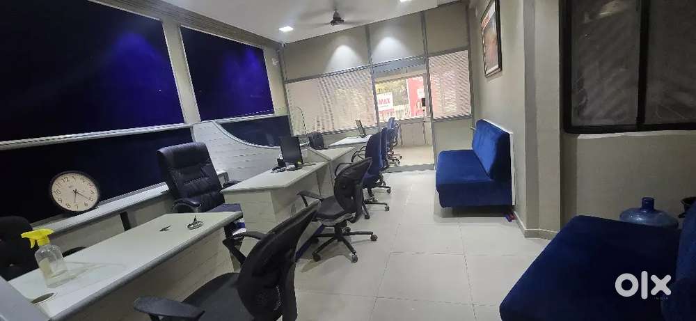 Fully furnished Office in just 20k rent at prime location sayajigunj