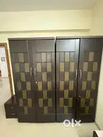 Premium Bedroom Set (Almirah, Bed, Side Unit, Study Table)