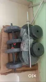 Gym weights upto 60kg