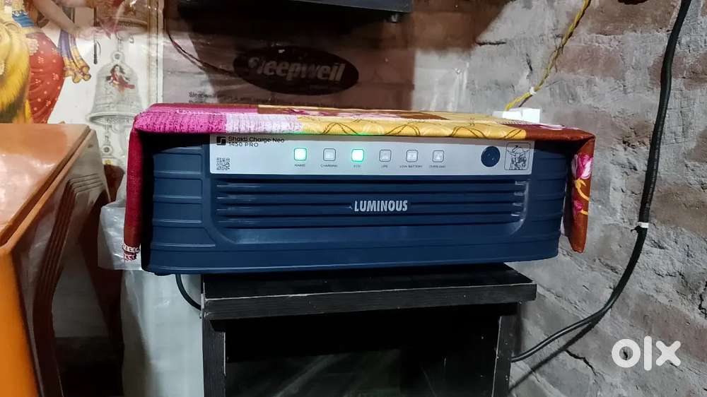 Naw Luminous inverter 1450 Wat  Eastman Battery 135 Ah