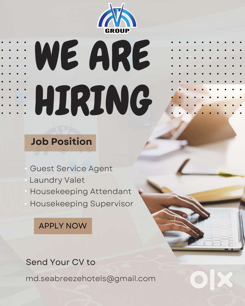 Urgent Job Hiring at Sea Breeze Hotel Kannur