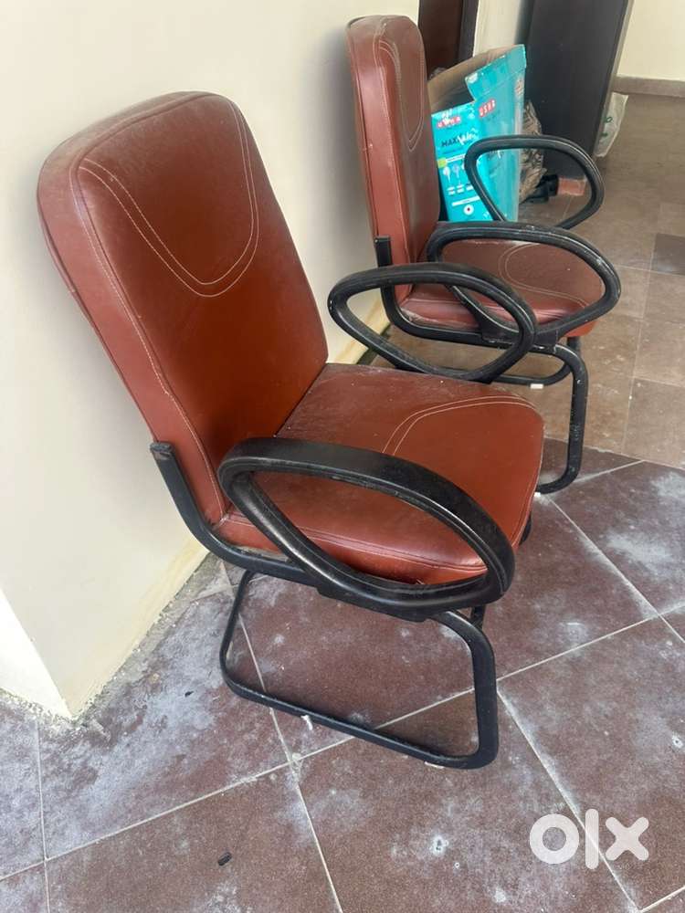 Leather chairs
