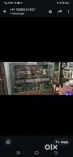 counter fridge