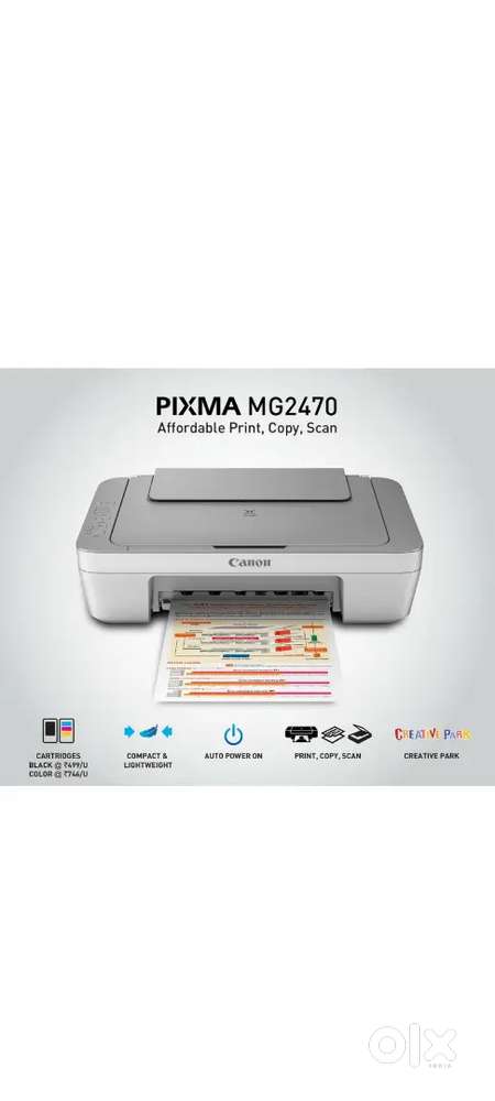 Canon Pixma wired printer