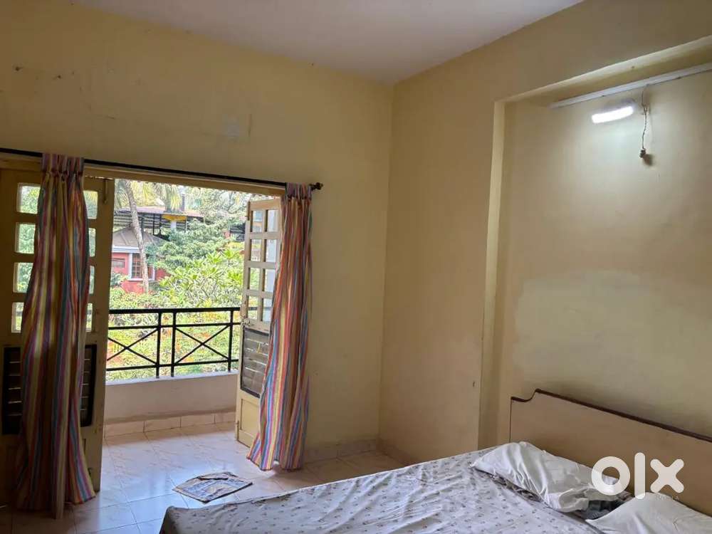 Available 2 BHK flat on sale at Sangolda tiskar 1st floor 58lacs