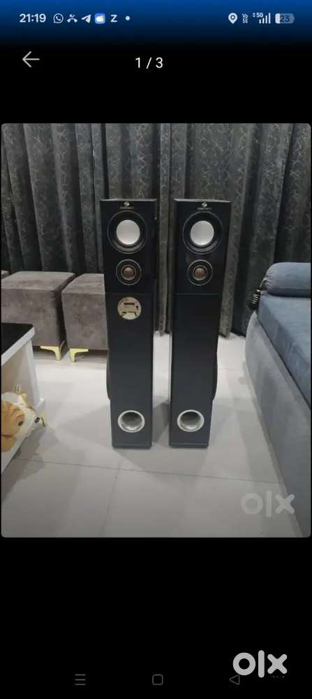 Zepronics speaker with remote