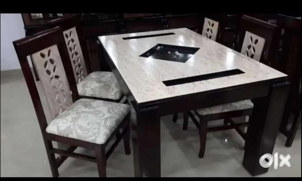 6 CHAIRS DINING TABLE AVAILABLE IN STARF FURNITURE