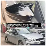 Virtus Slavia taigun kushaq side mirror cover batman style